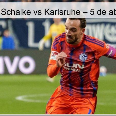 Pronóstico Schalke vs Karlsruhe – 5 de abril de 2026
