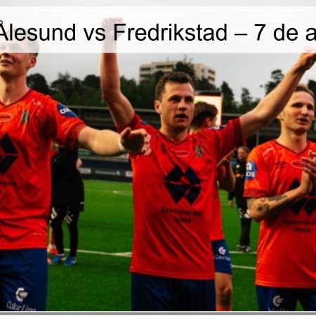 Pronóstico Ålesund vs Fredrikstad – 7 de abril de 2026