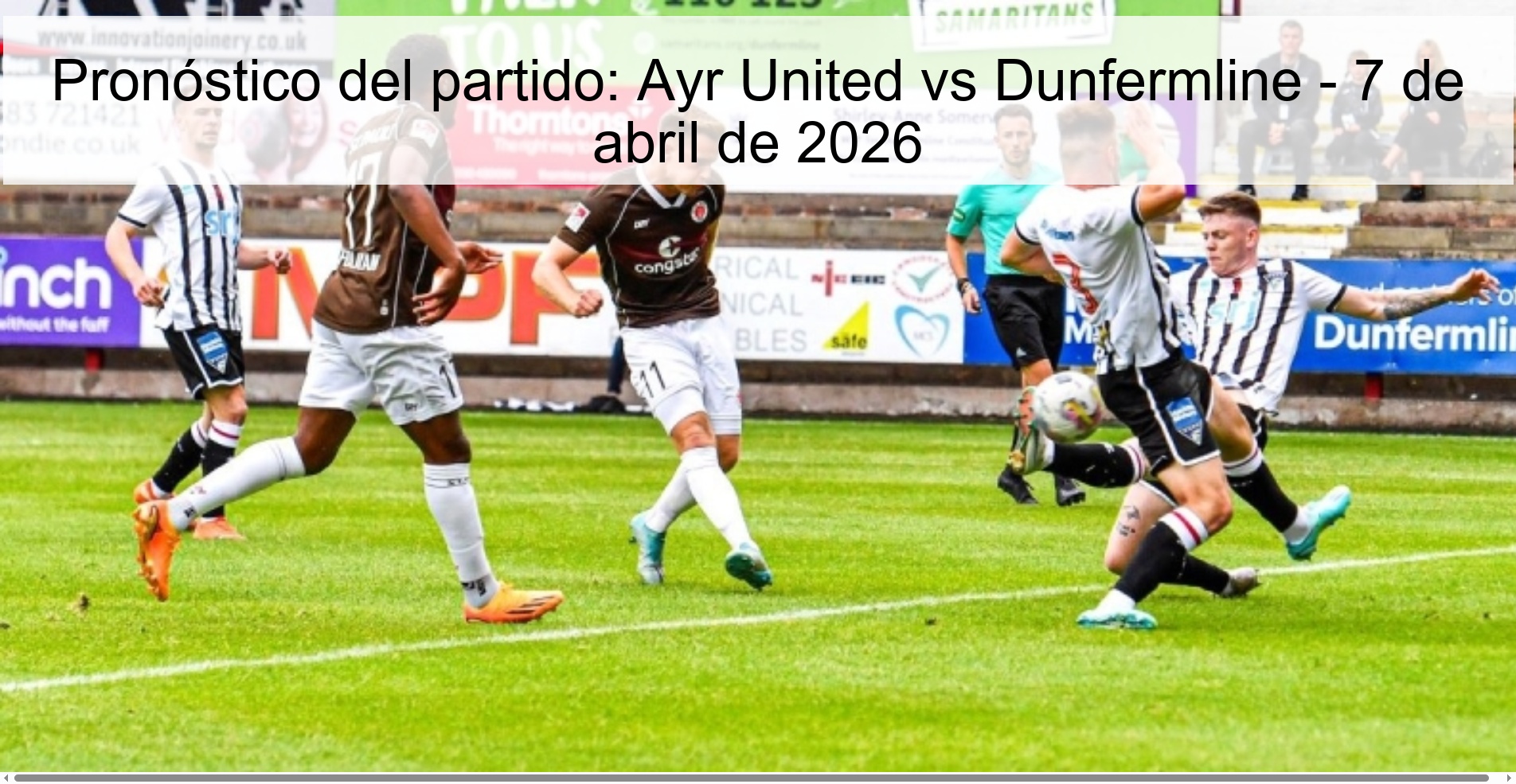 Match Prediction: Ayr United vs Dunfermline – April 7, 2026