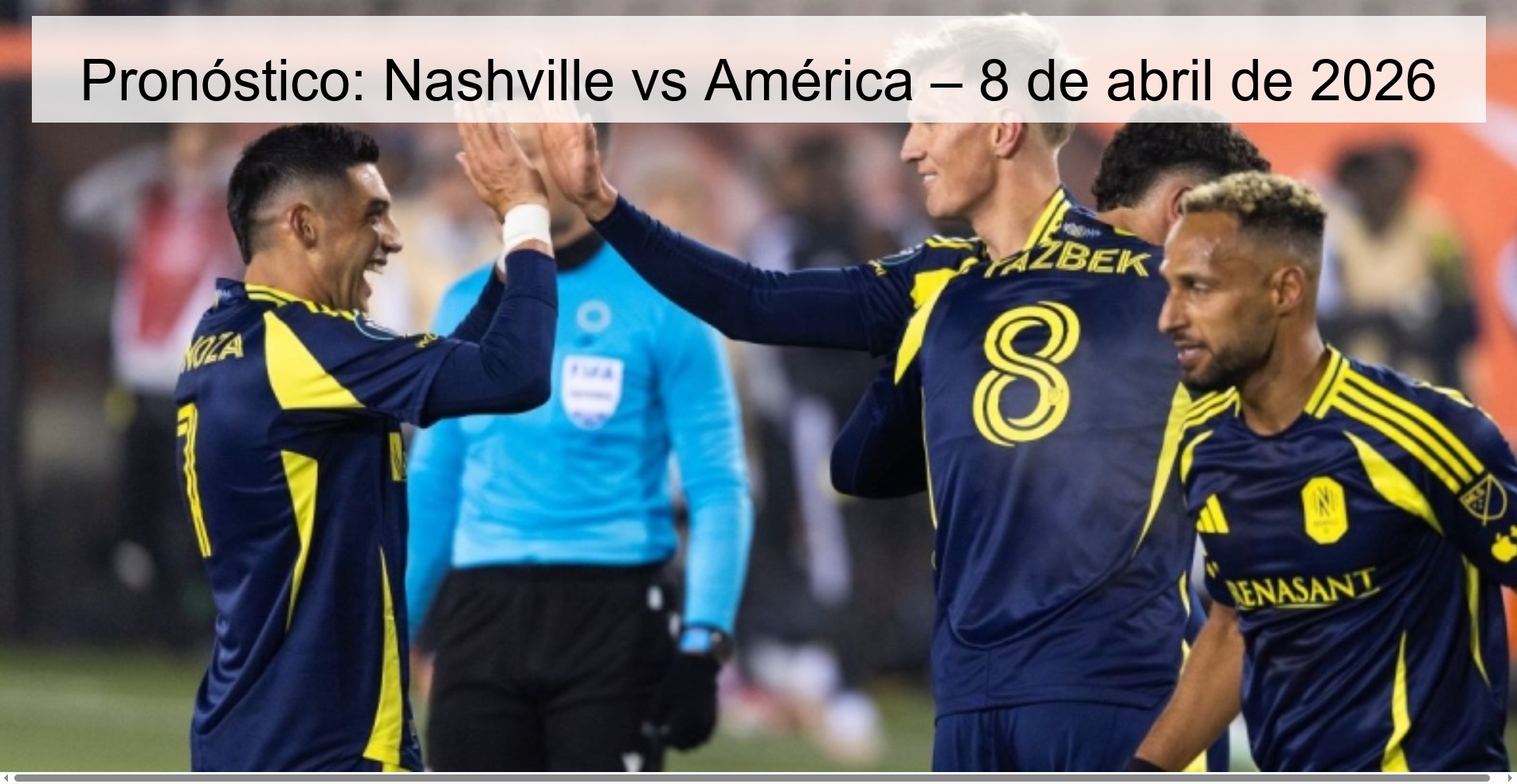 Prediction: Nashville vs America – April 8, 2026