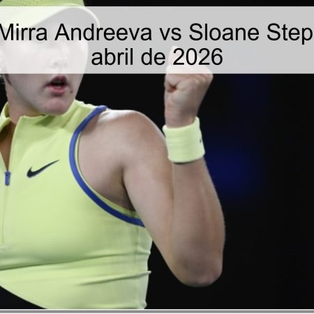 Pronóstico Mirra Andreeva vs Sloane Stephens – 8 de abril de 2026