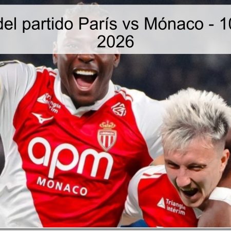 Pronóstico del partido París vs Mónaco – 10 de abril de 2026