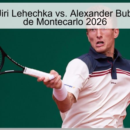 Pronóstico: Jiri Lehechka vs. Alexander Bublik – Masters de Montecarlo 2026
