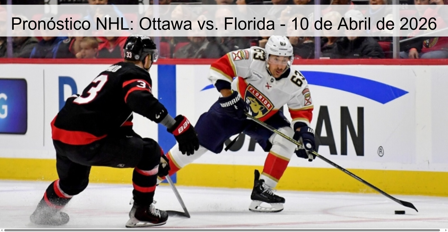 NHL Prediction: Ottawa vs. Florida - April 10, 2026