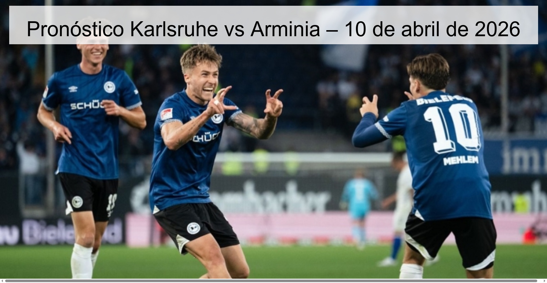 Karlsruhe vs Arminia Prediction – April 10, 2026
