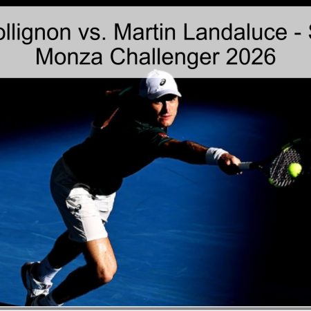 Raphael Collignon vs. Martin Landaluce – Semifinales Monza Challenger 2026