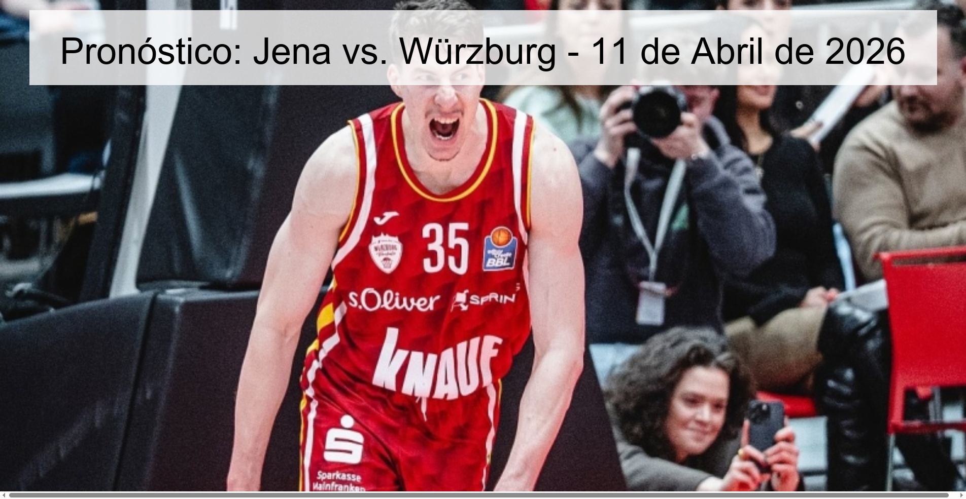 Prediction: Jena vs. Würzburg - April 11, 2026 Prediction: Jena vs. Würzburg - April 11, 2026
