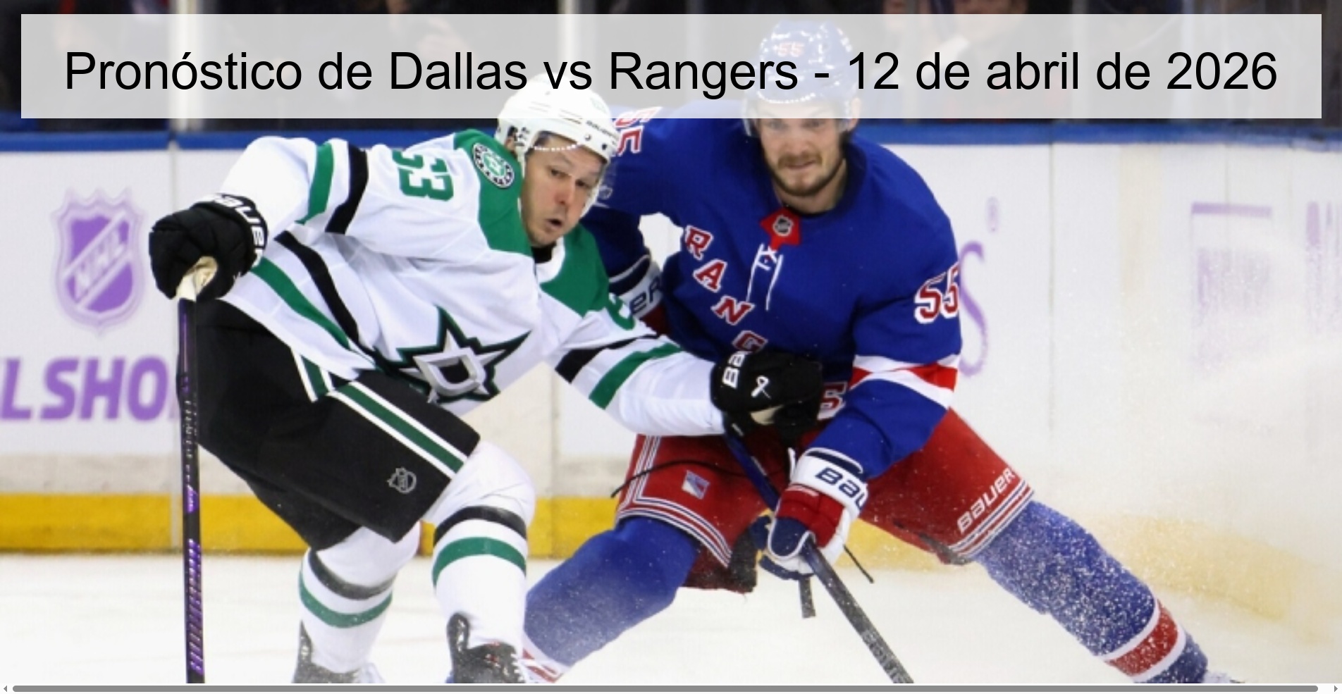 Dallas vs Rangers Prediction – April 12, 2026