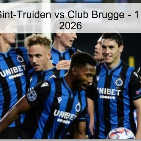 Pronóstico Sint-Truiden vs Club Brugge – 11 de Abril de 2026