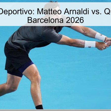 Pronóstico Deportivo: Matteo Arnaldi vs. Quentin Gali – Barcelona 2026