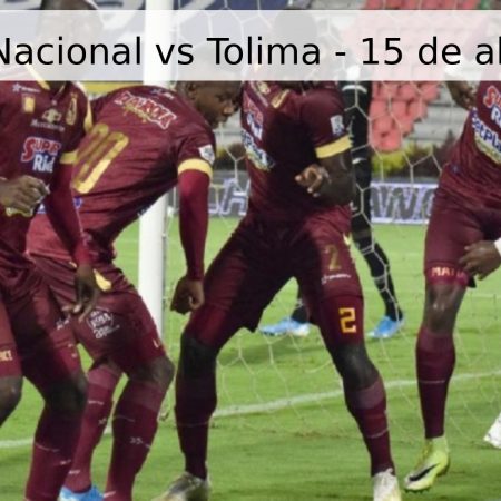 Pronóstico Nacional vs Tolima – 15 de abril de 2026