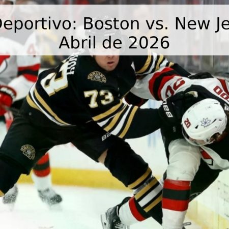 Pronóstico Deportivo: Boston vs. New Jersey – 15 de Abril de 2026