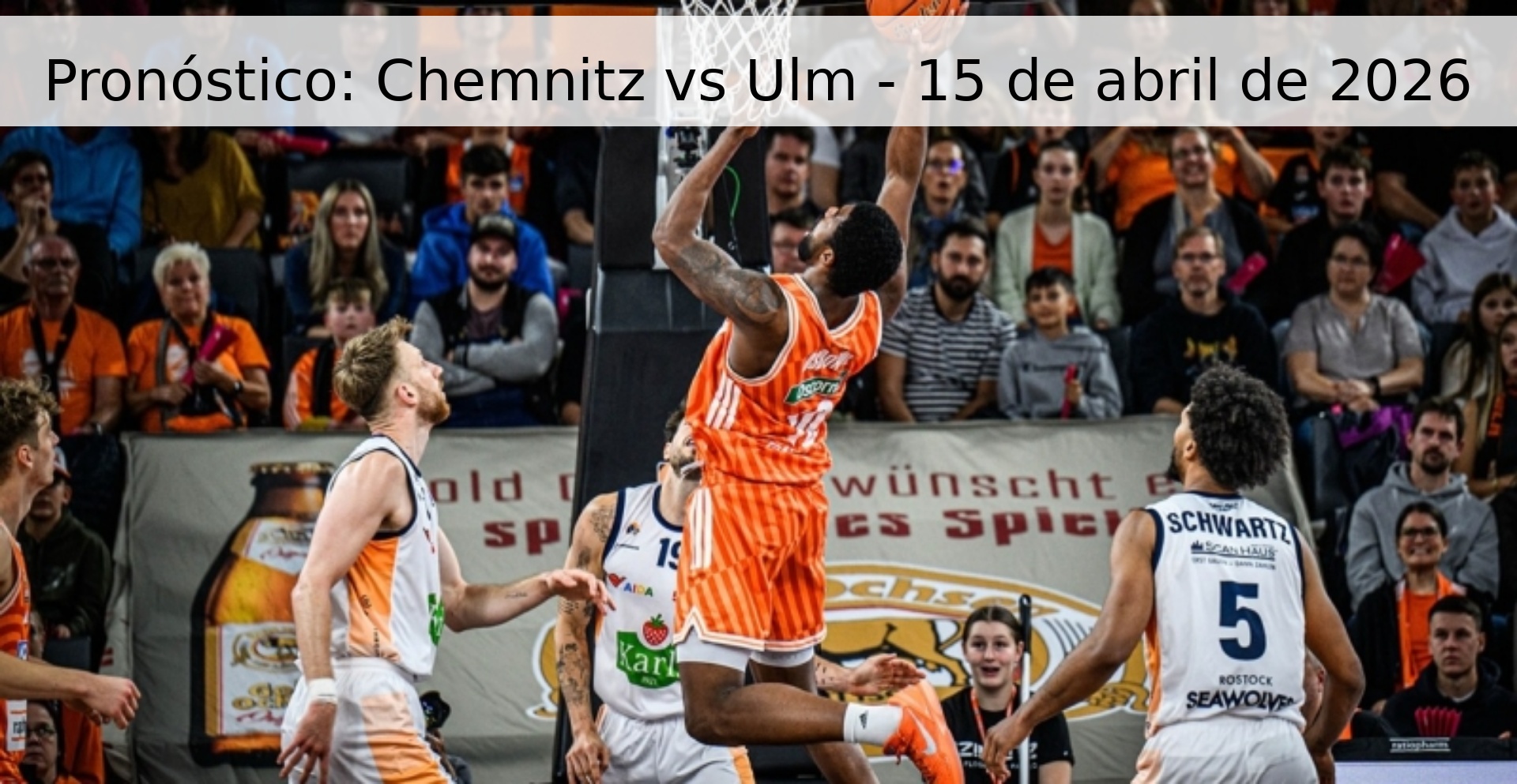 Pronóstico: Chemnitz vs Ulm - 15 de abril de 2026