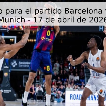 Pronóstico para el partido Barcelona vs Bayern Munich – 17 de abril de 2026