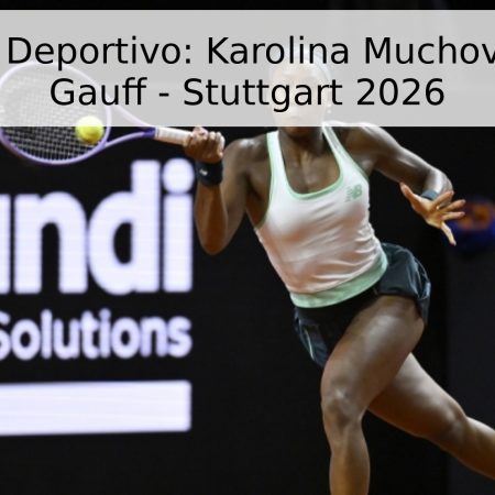 Pronóstico Deportivo: Karolina Muchova vs. Coco Gauff – Stuttgart 2026