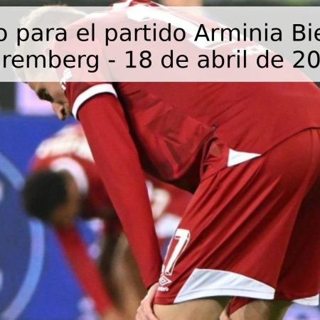Pronóstico para el partido Arminia Bielefeld vs. Nuremberg – 18 de abril de 2026
