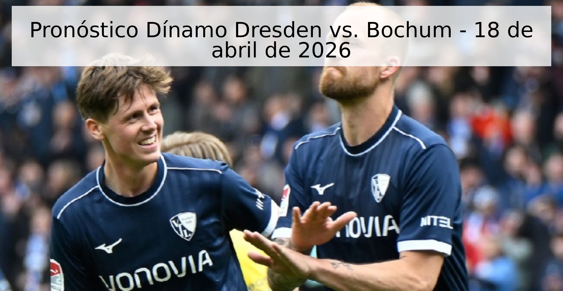 Pronóstico Dínamo Dresden vs. Bochum - 18 de abril de 2026