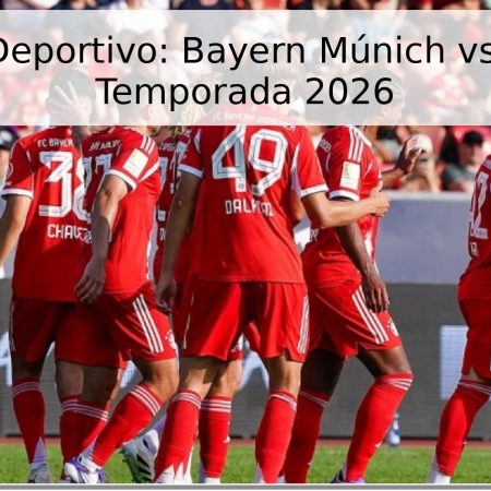Pronóstico Deportivo: Bayern Múnich vs. Stuttgart – Temporada 2026