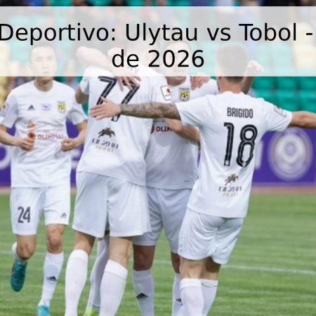 Pronóstico Deportivo: Ulytau vs Tobol – 19 de Abril de 2026