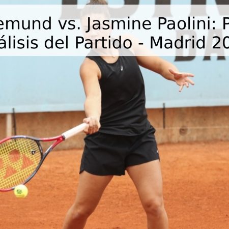 Laura Siegemund vs. Jasmine Paolini: Pronóstico y Análisis del Partido – Madrid 2026