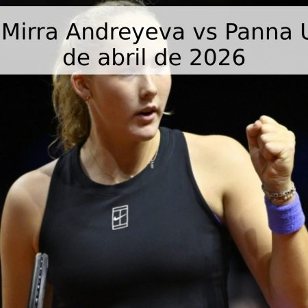 Pronóstico: Mirra Andreyeva vs Panna Udvardi – 23 de abril de 2026
