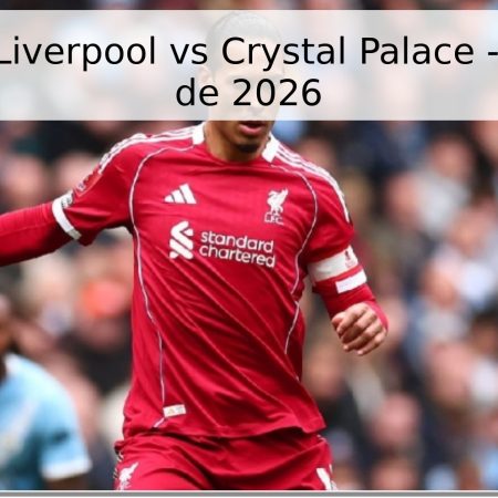 Pronóstico Liverpool vs Crystal Palace – 24 de abril de 2026