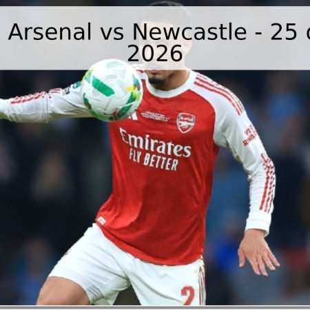 Pronóstico Arsenal vs Newcastle – 25 de abril de 2026