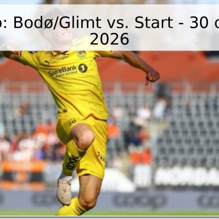 Pronóstico: Bodø/Glimt vs. Start – 30 de abril de 2026
