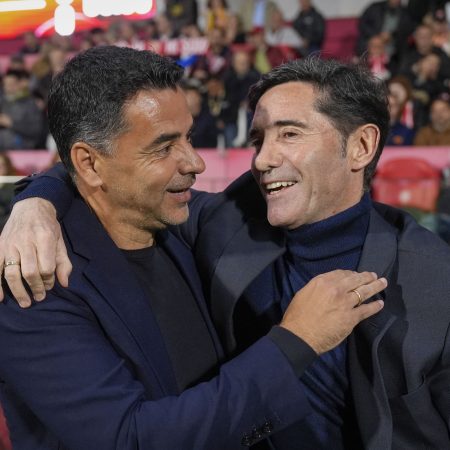 Villarreal tropieza en Girona: Marcelino cuestiona la primera mitad