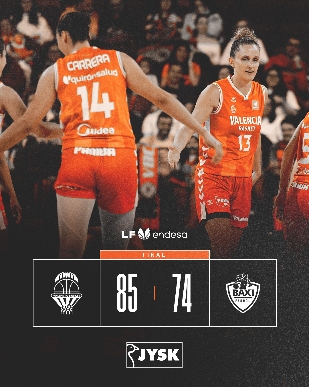 Solid Victory for Valencia Basket at Home: Total Dominance Against Baxi Ferrol Solid Victory for Valencia Basket at Home: Total Dominance Against Baxi Ferrol
