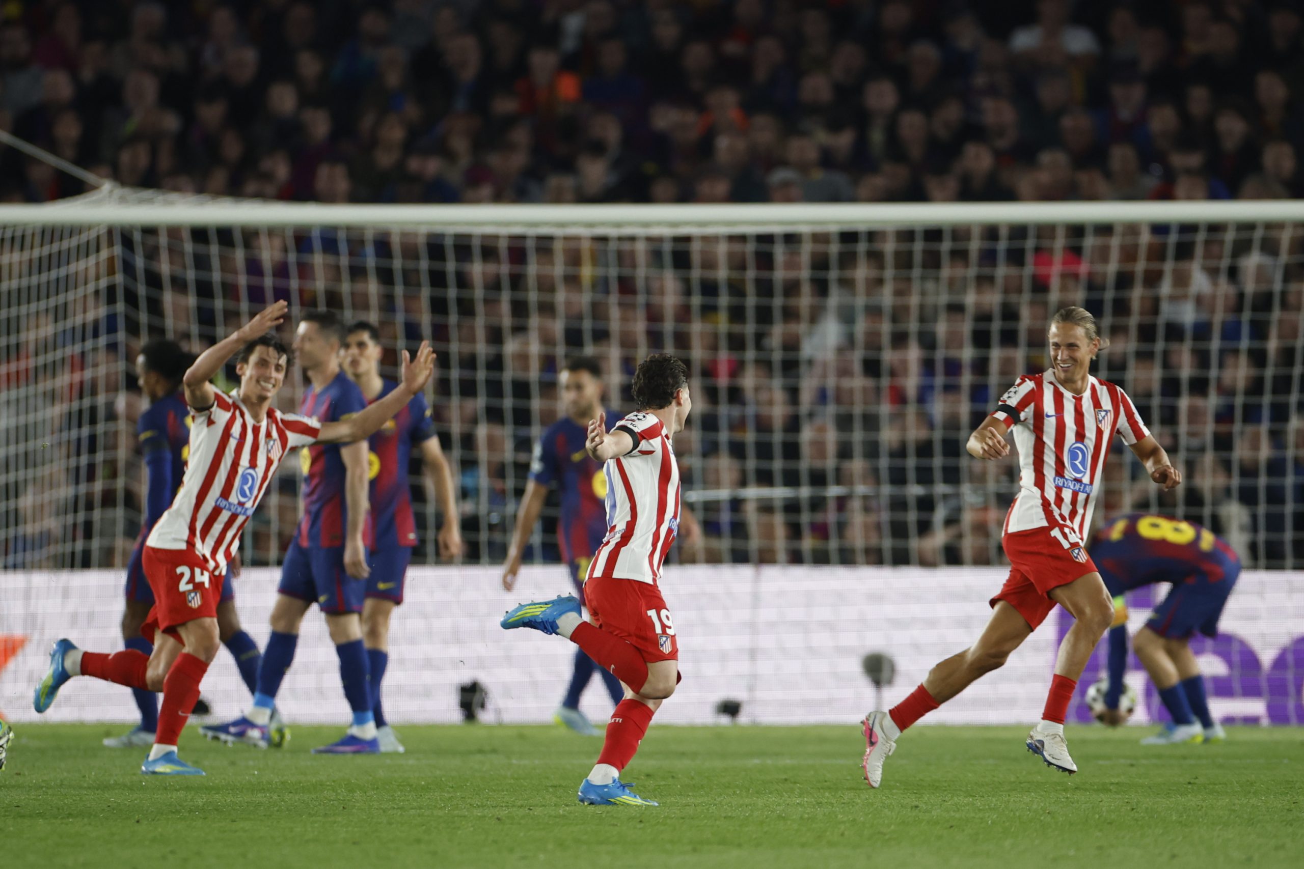 Atlético de Madrid, a historic wall against Barcelona's comebacks