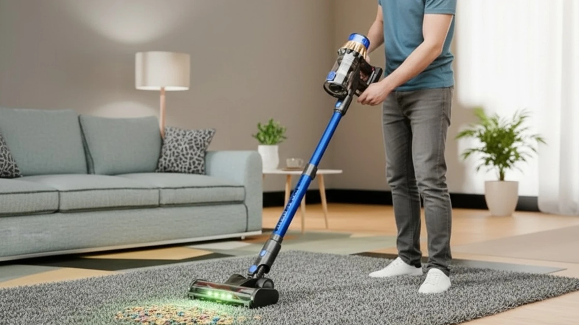 COTIAR V22: The wireless vacuum cleaner that revolutionizes home cleaning for less than 95 euros