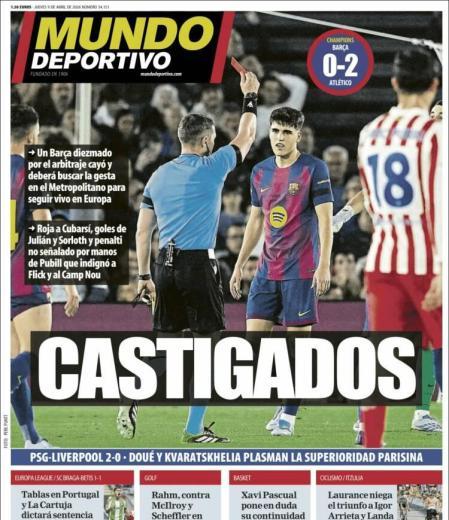 Today's sports covers: the news that marks the agenda for April 9, 2026
