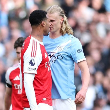 The Premier League In Suspense! Arsenal Fall Against City In A Duel Of Titans