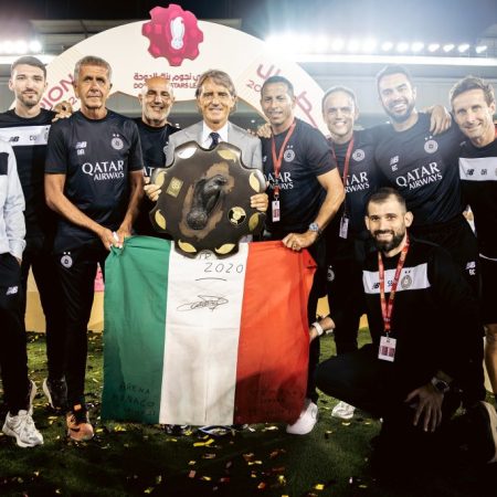 Roberto Mancini Makes History By Winning The Qatari League With Al-Sadd