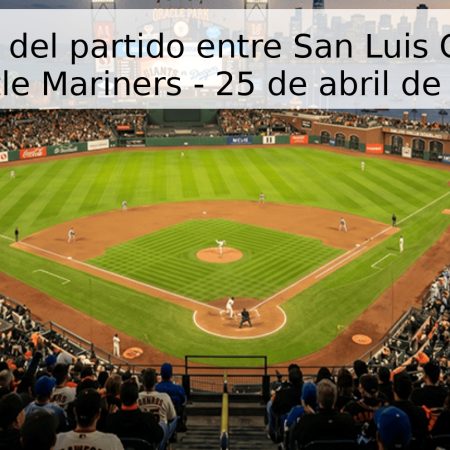 Pronóstico del partido entre San Luis Cardinals y Seattle Mariners – 25 de abril de 2026