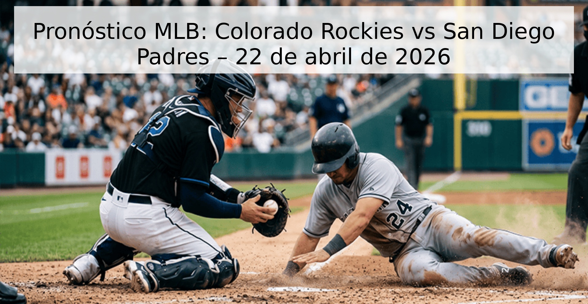 Pronóstico MLB: Colorado Rockies vs San Diego Padres – 22 de abril de 2026 Pronóstico MLB: Colorado Rockies vs San Diego Padres – 22 de abril de 2026