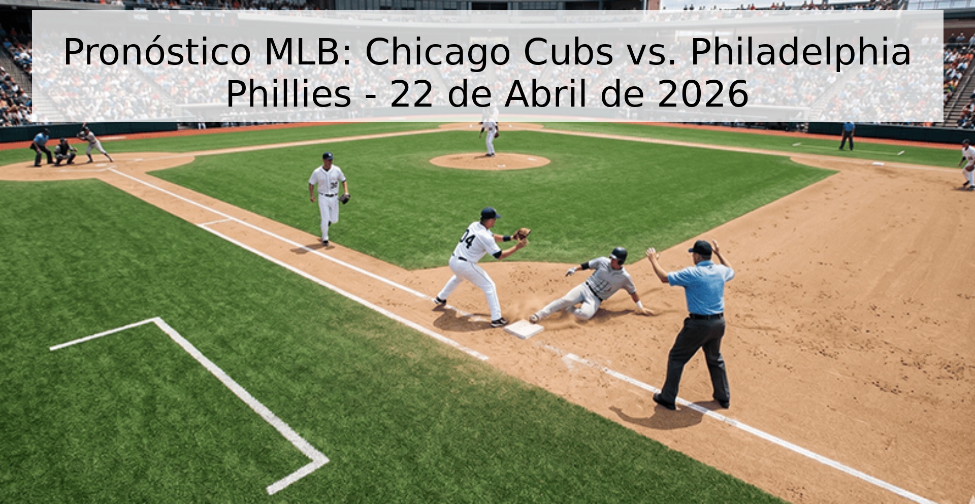 Pronóstico MLB: Chicago Cubs vs. Philadelphia Phillies - 22 de Abril de 2026