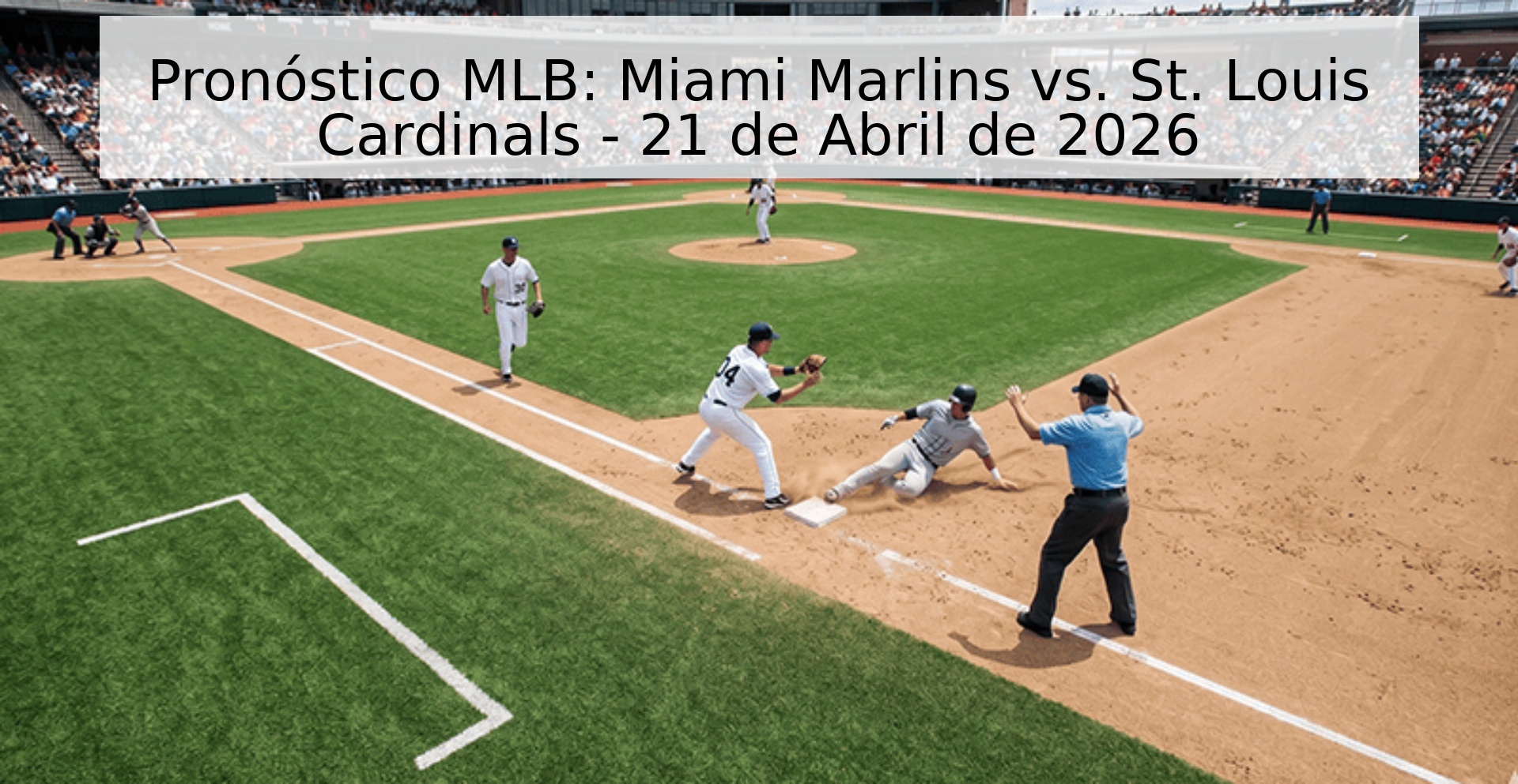 Pronóstico MLB: Miami Marlins vs. St. Louis Cardinals - 21 de Abril de 2026 Pronóstico MLB: Miami Marlins vs. St. Louis Cardinals - 21 de Abril de 2026