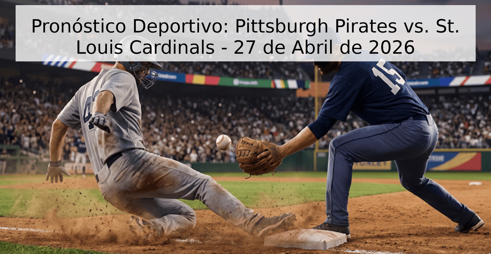 Pronóstico Deportivo: Pittsburgh Pirates vs. St. Louis Cardinals - 27 de Abril de 2026 Pronóstico Deportivo: Pittsburgh Pirates vs. St. Louis Cardinals - 27 de Abril de 2026