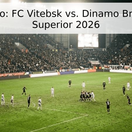 Pronóstico: FC Vitebsk vs. Dinamo Brest – Liga Superior 2026