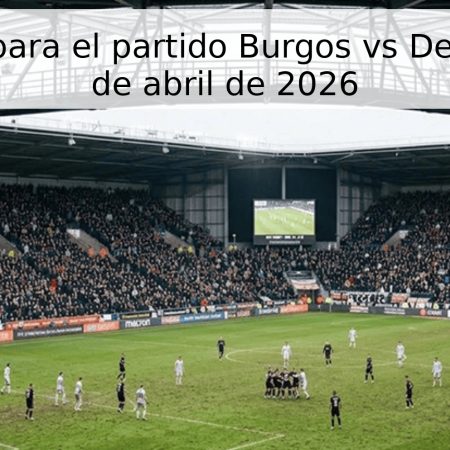 Pronóstico para el partido Burgos vs Deportivo – 25 de abril de 2026