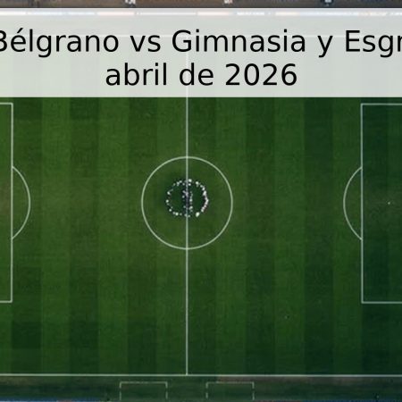 Pronóstico Bélgrano vs Gimnasia y Esgrima – 26 de abril de 2026