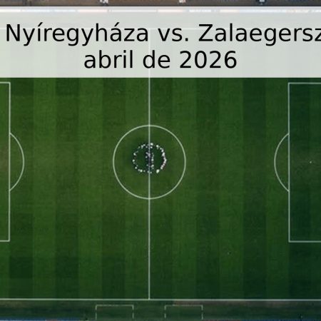 Pronóstico Nyíregyháza vs. Zalaegerszeg – 25 de abril de 2026