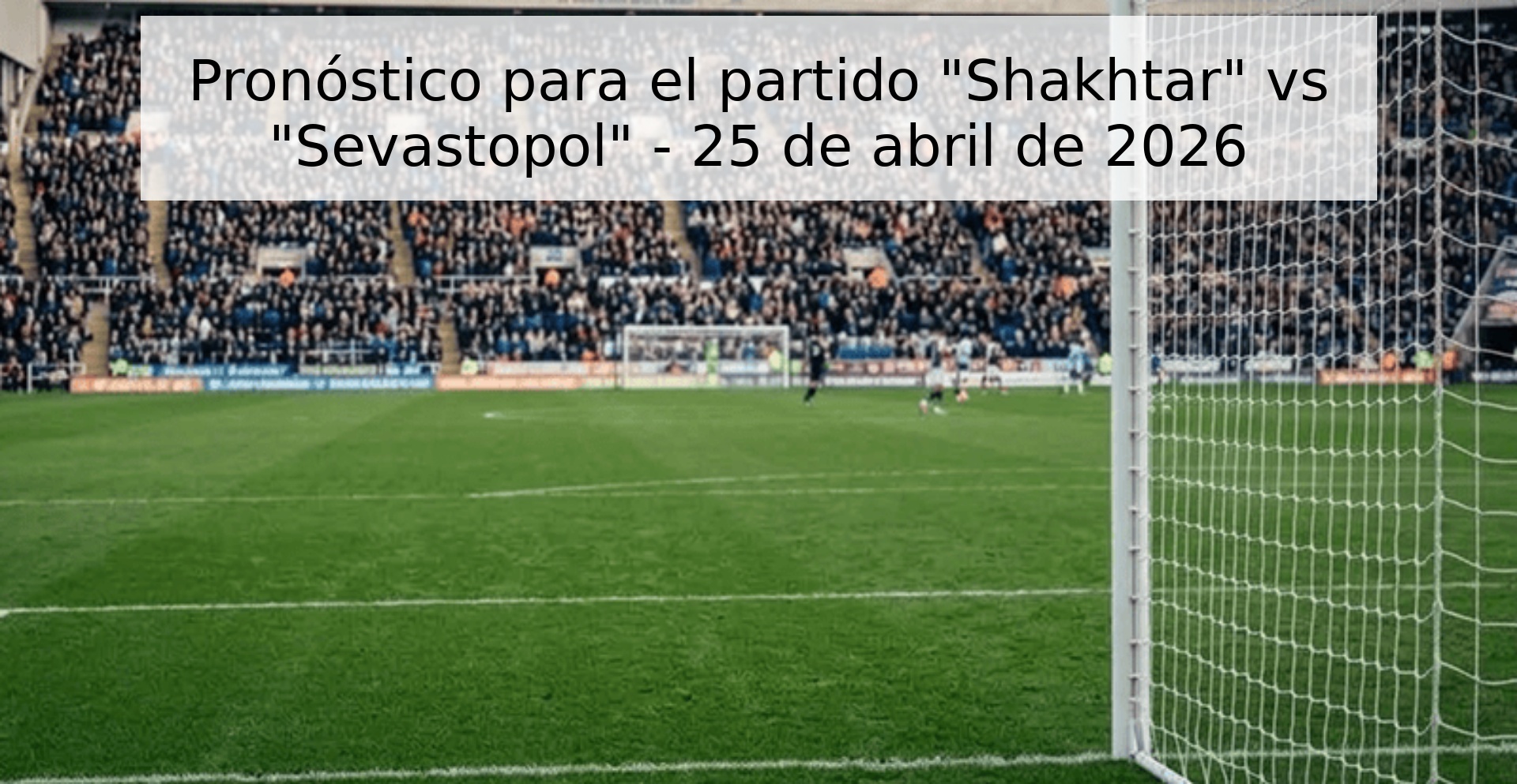 Pronóstico para el partido 