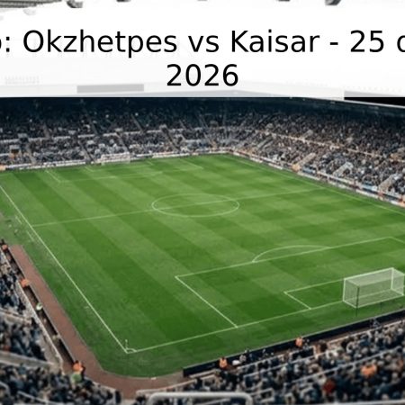 Pronóstico: Okzhetpes vs Kaisar – 25 de Abril de 2026