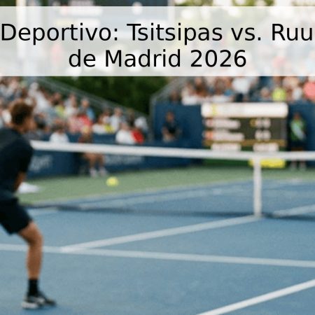 Pronóstico Deportivo: Tsitsipas vs. Ruud – Masters de Madrid 2026