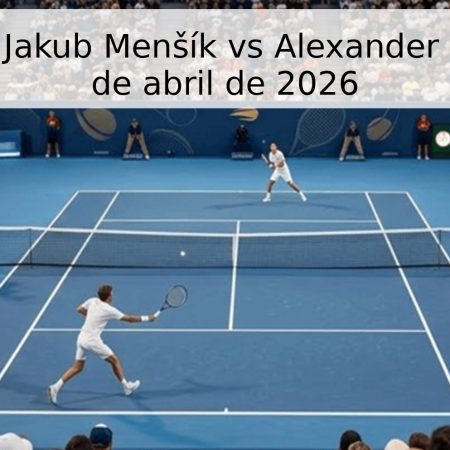 Pronóstico: Jakub Menšík vs Alexander Zverev – 28 de abril de 2026