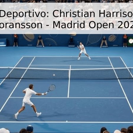 Pronóstico Deportivo: Christian Harrison vs. Andre Goransson – Madrid Open 2026