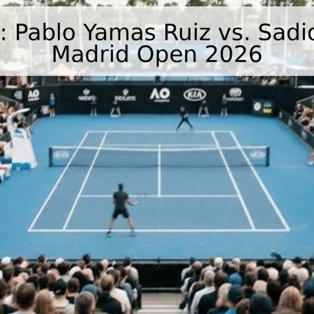 Pronóstico: Pablo Yamas Ruiz vs. Sadio Dumbia – Madrid Open 2026